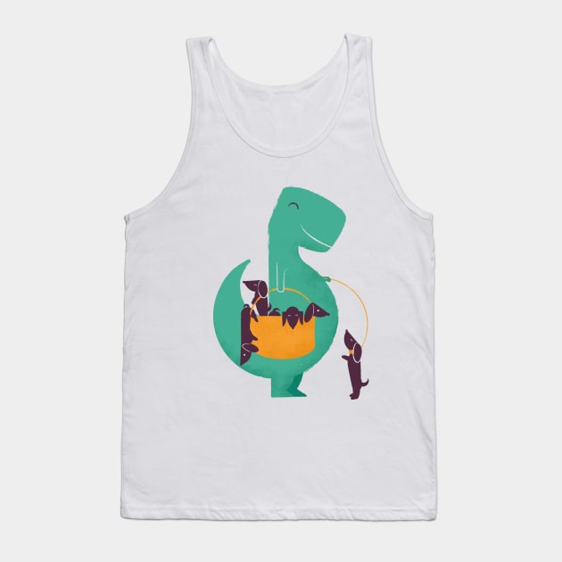 T-rex Weiner Tank Top by jayf23